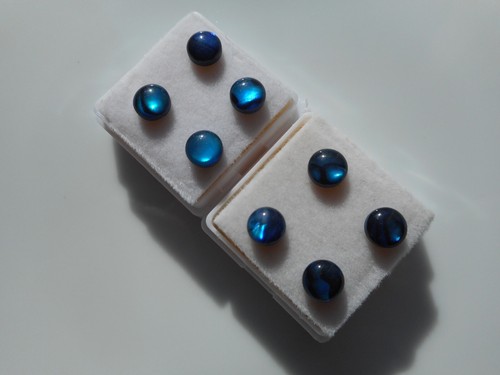 Abalone shell cabochons blue - shell, cabochons,blue