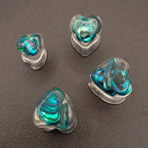 Handmade clear resin and - clear,