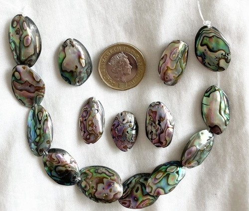 Natural doubled sided oval - doubled,
