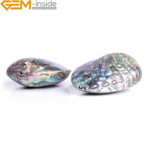 Pcs abalone shell beads - 6,