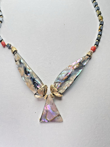 Stunning vintage abalone - stunning,