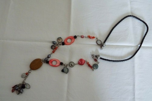 Multiple abalone beads discs - beads, &