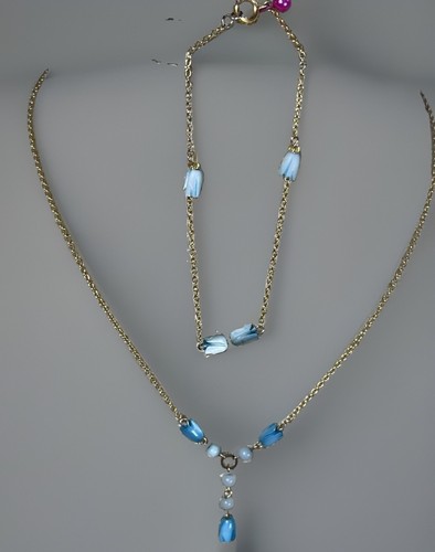Necklace bracelet jewellery - necklace,