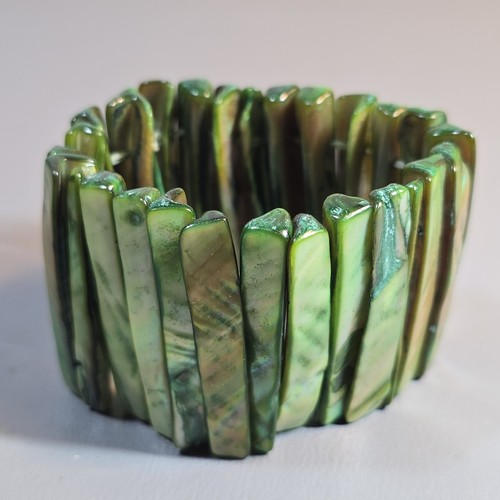 Vintage green abalone mother - abalone,