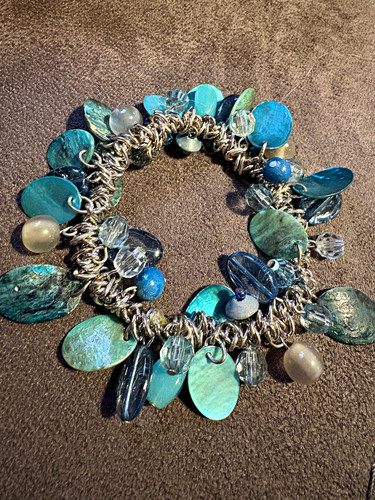 Aqua toned stretch charm - stretch,