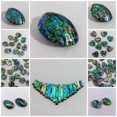 Abalone beads full - abalone,