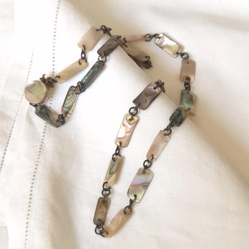 Abalone shell vintage - abalone,