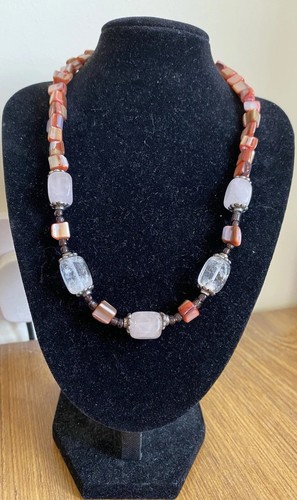 Vintage abalone shell rose - abalone,
