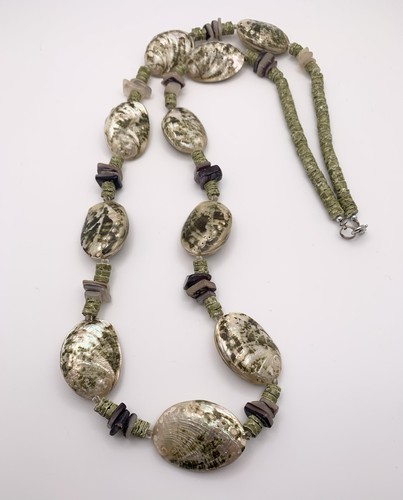 Vintage genuine abalone - genuine,