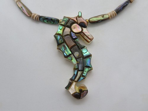 Mexican abalone shell seahorse